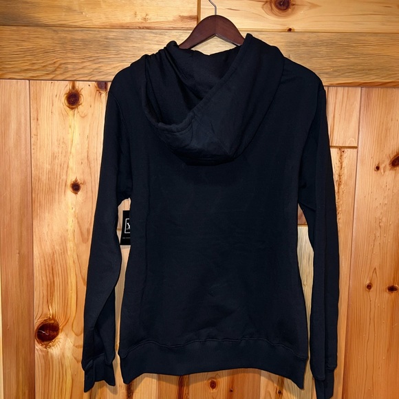 NEW Men’s Young & Reckless Racing Y&R Streetwear Black Hoodie Sweatshirt NWT - Picture 2 of 8